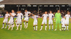 Una formazione del Fulham del 2010-11